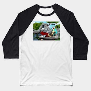 Inkii by the Pond Baseball T-Shirt